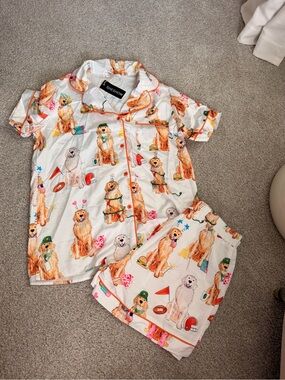 Sheshow Golden Retriever pajama set